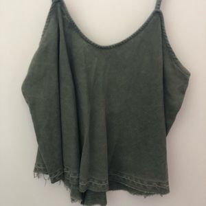 Free People linen tank
